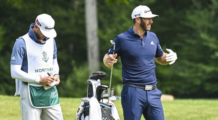 Dustin Johnson wins the Northern Trust Dustin Johnson wins the Northern Trust