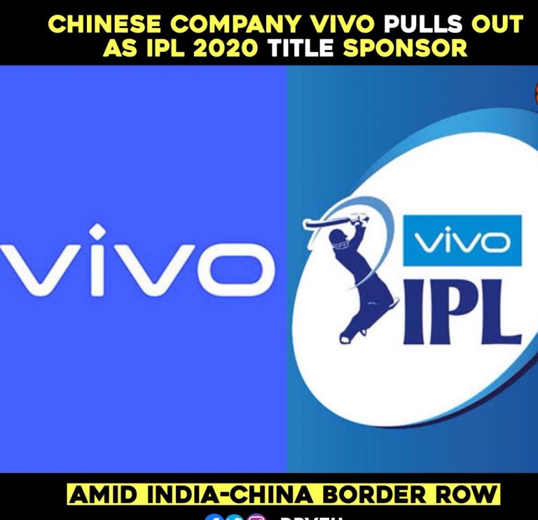 Cricket IPL 2020 Sponsorship: Chinese Vivo Quits As Title Sponsor