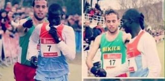 Sportsman Spirit: Spanish Runner “Pushes” Kenyan To Cross Winning Line Sportsman Spirit