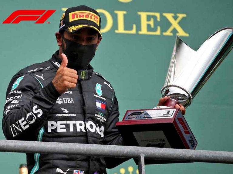 Lewis Hamilton wins