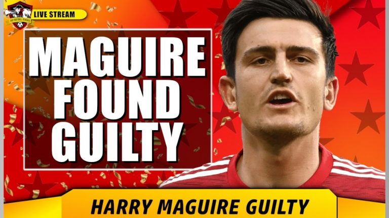 Football-Manchester United: Captain Harry Maguire Found Guilty