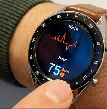 Allsports Health Tech: Blood Oxygen & ECG Reading Watch ECG reading watch