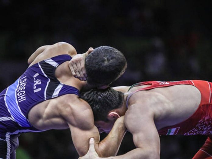 Iran Freestyle Wrestling League 2020 self
