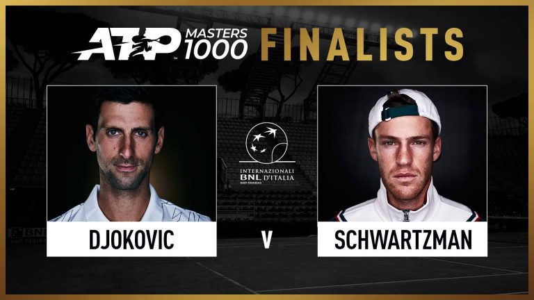 Tennis-Italian Open 2020: Novak Djokovic & Diego Schwartzman Qualify For Finals