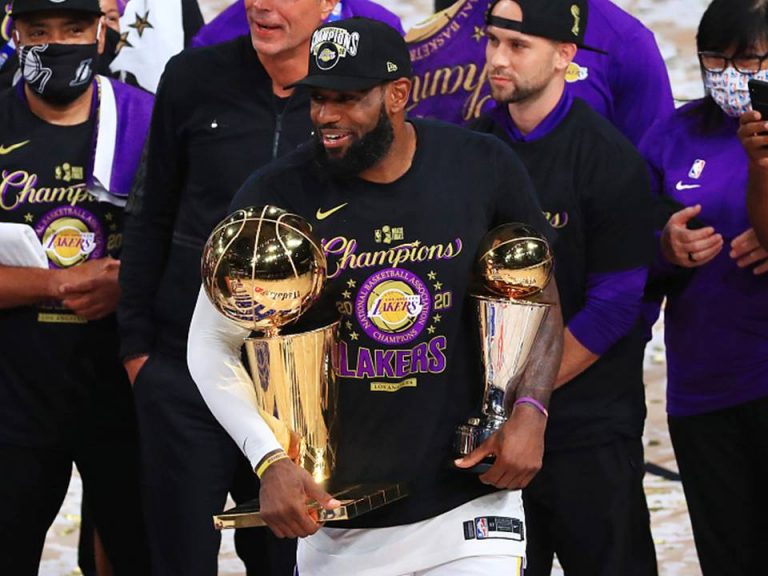 Basketball-NBA 2020: LeBron James Wins Most Valuable Player Award