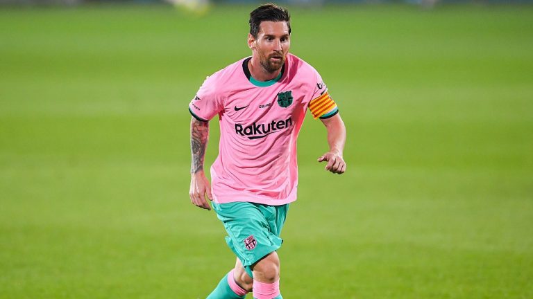 Football France-Barcelona vs Girona: Messi Scores Two Goals