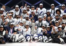 Ice Hockey-NHL Stanley Cup: Tampa Bay Lightning Captures The Title 2020 NHL Stanley Cup Final - Game Six