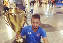 Cricket Nepal: Lalit Bhandari Stable And Recovering After Accident