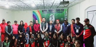 Pakistan National Sports Course: 120 Participants Trained Throwball Courses