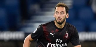 Football-Milan Football Club: Turkish Calhanoglu Is Most Valuable Player 2019-2020