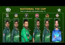 Pakistan National T20 Cup: 2020 Season Squads Confirmed