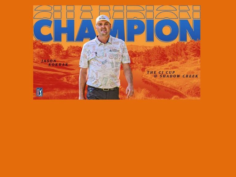 Golf-CJ Cup ’20: Kokrak Wins His First PGA Tour Title