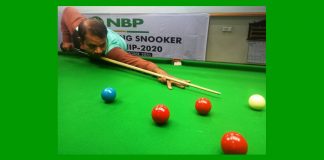 Pakistan 12th NBP Ranking Snooker C’ship: QF Results-1 Punjab + 3 NBP Players Move Ahead