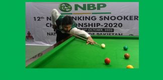 12th NBP Pakistan Ranking Snooker C’ship’20: Defending Champion Asif Out; Tahir & Sajjad Finalist