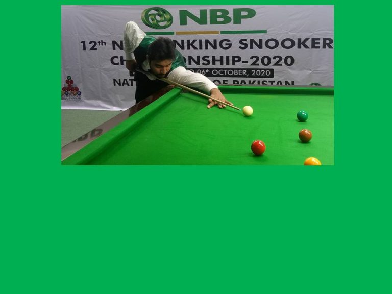 12th NBP Pakistan Ranking Snooker C’ship’20: Defending Champion Asif Out; Tahir & Sajjad Finalist