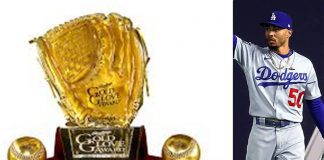 Baseball-Gold Glove Award ’20: Mookie Betts Honoured For 5th Time In A Row