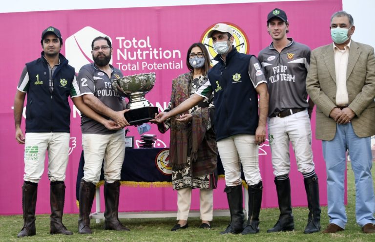 Pakistan-Total Nutrition Polo Cup: Diamond Paints/FG Polo Lift 2020 Trophy; Tom Brodie Shines