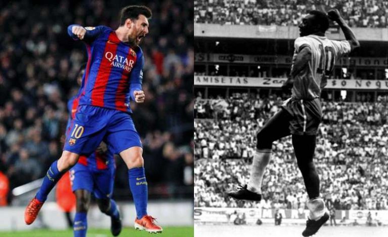 Football Record: Messi Overtakes Pele In Most Single Club Goals