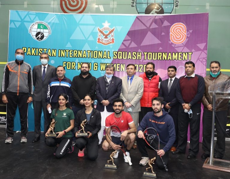 Pakistan International Squash ’20: Tayyab & Madina Win Titles