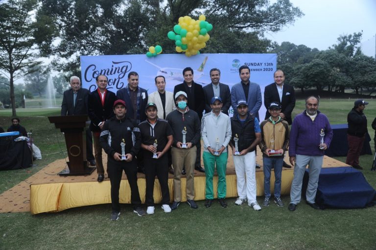 1st AirSial Golf Trophy ’20: Hussain Lifts Trophy