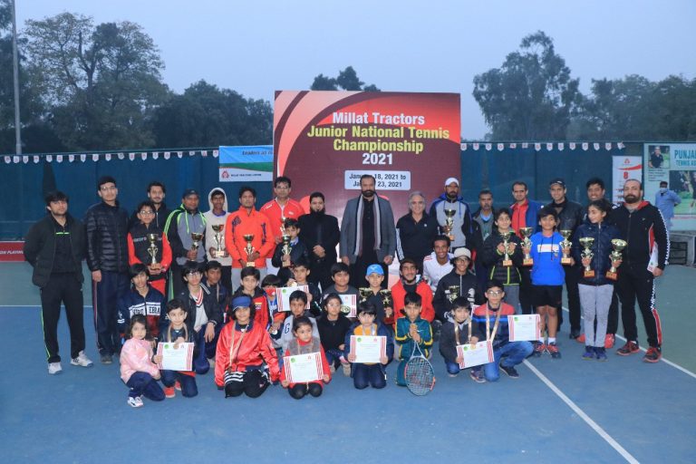 Pakistan-Junior National Tennis C’ship ’21: Amna Wins Double Crown; Asad’s Upset Title Win