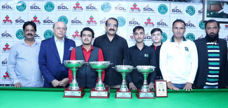 Pakistan-13th U-21 Junior National Snooker C’ship: Mudassir Sheikh Lifts 2021 Title