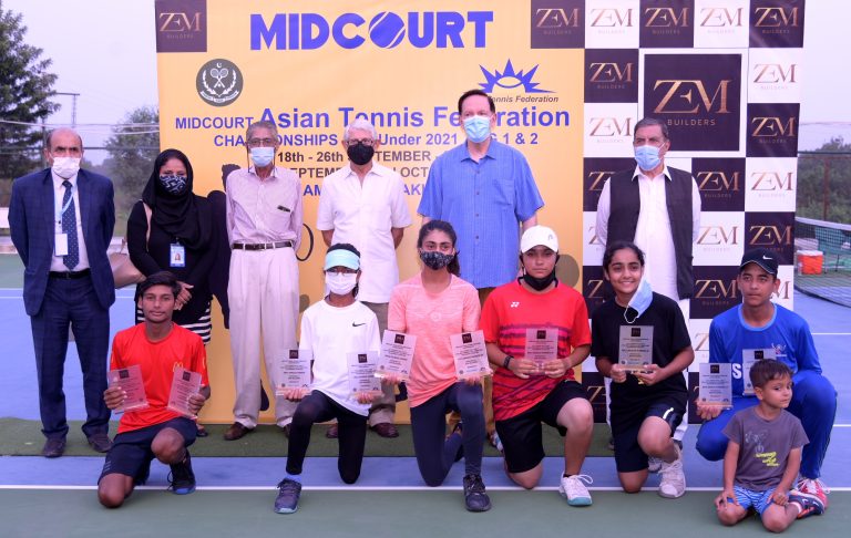 Tennis-ATF Championships 14U ’21 Leg 2: Haniya & Asad Lift