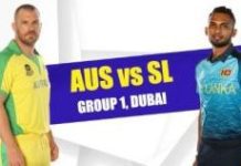 T20 World Cup-28th Oct.21-22th Match: Australia Beat Sri Lanka; Points Table + Schedule