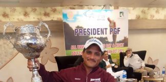 1st President PGF All Pakistan Caddies Golf: Taimoor Khan 2021 Champion