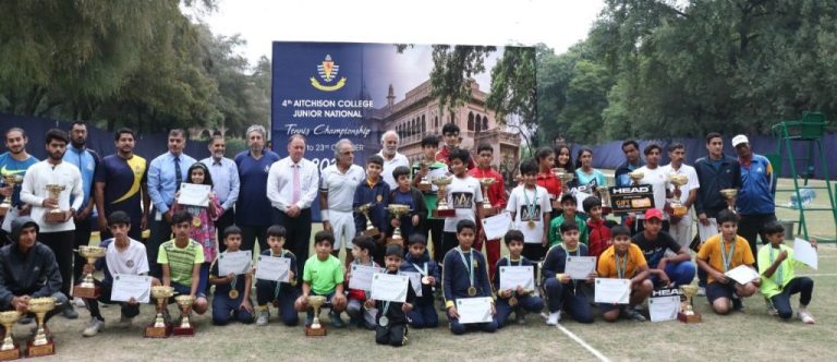 Aitchison College Junior National Tennis 2021:  The Title Winners Were…
