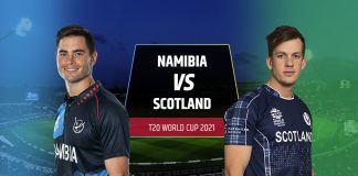 T20 World Cup-27th Oct.21-21th Match: Namibia Wins; Points Table + Schedule