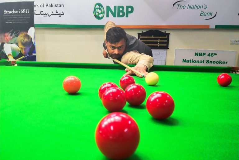 Pakistan-46th National Snooker C’ship 2021: Day 3; Hammad Scores Double Breaks