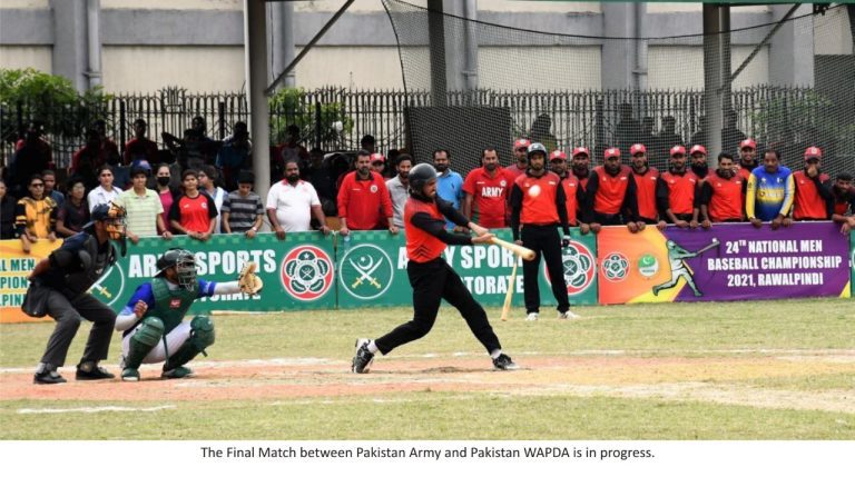 Pakistan-24th National Baseball C’ship: Army Clinch the 2021 Title