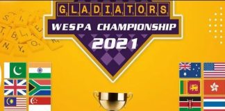2021 Gladiators WESPA Scrabble C’ship: 8 Players Qualify For QF’s; An All Continent Affair