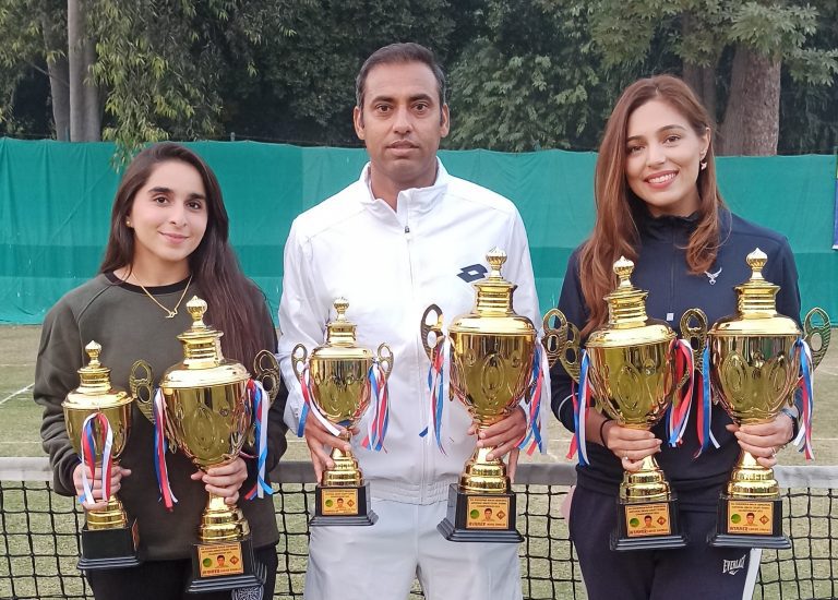 5th Shehryar Malik Memorial Tennis: Sarah & Aqeel Clinch 2021 Trophies