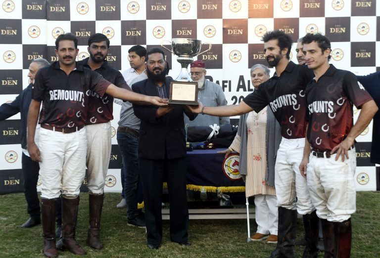 Shah Rafi Alam Memorial Polo Cup: Remounts Lifts 2021 Trophy