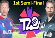T20 World Cup-1st Semi Final: N. Zealand Finalists; England Ousted