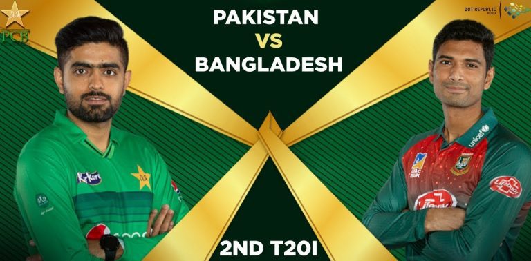 2021 Pakistan Vs Bangladesh-2nd T20I: Pakistan Win; 2 Up In Series