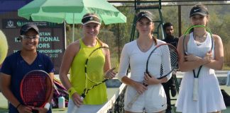 ITF Pakistan-Int’l Junior Tennis: Doubles Finals-Won by Russia, Nepal and USA Players