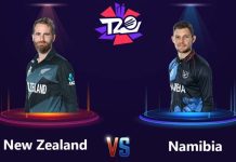 T20 World Cup-5th Nov.’21-36th Match: New Zealand Again Wins; Points Table + Schedule