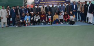 34th Federal Cup Tennis C’ships 2021: Shoaib Clinches 2 Titles; No.1 Aqeel Loses; Sarah Lifts Ladies Title