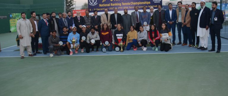 34th Federal Cup Tennis C’ships 2021: Shoaib Clinches 2 Titles; No.1 Aqeel Loses; Sarah Lifts Ladies Title