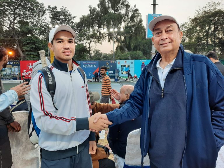 6th Hassan Tariq Rahim Tennis-QF Stage: Major Upset-No. 1 Aqeel Ousted By 8th Seed Yousaf