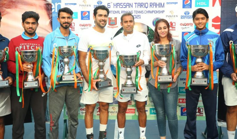 6th Hassan Tariq Rahim Tennis: Ushna & Muzamil Win 2021 Singles Titles