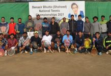 Benazir Bhutto Tennis C’ships 2021: QF Round Matches Continue
