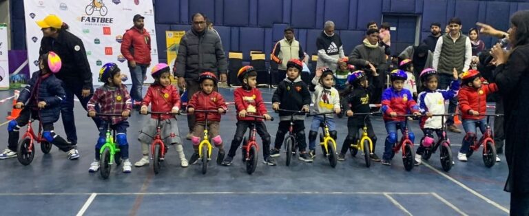 Pakistan-Balancing Bike Race 2022: Under 5 Train & Compete