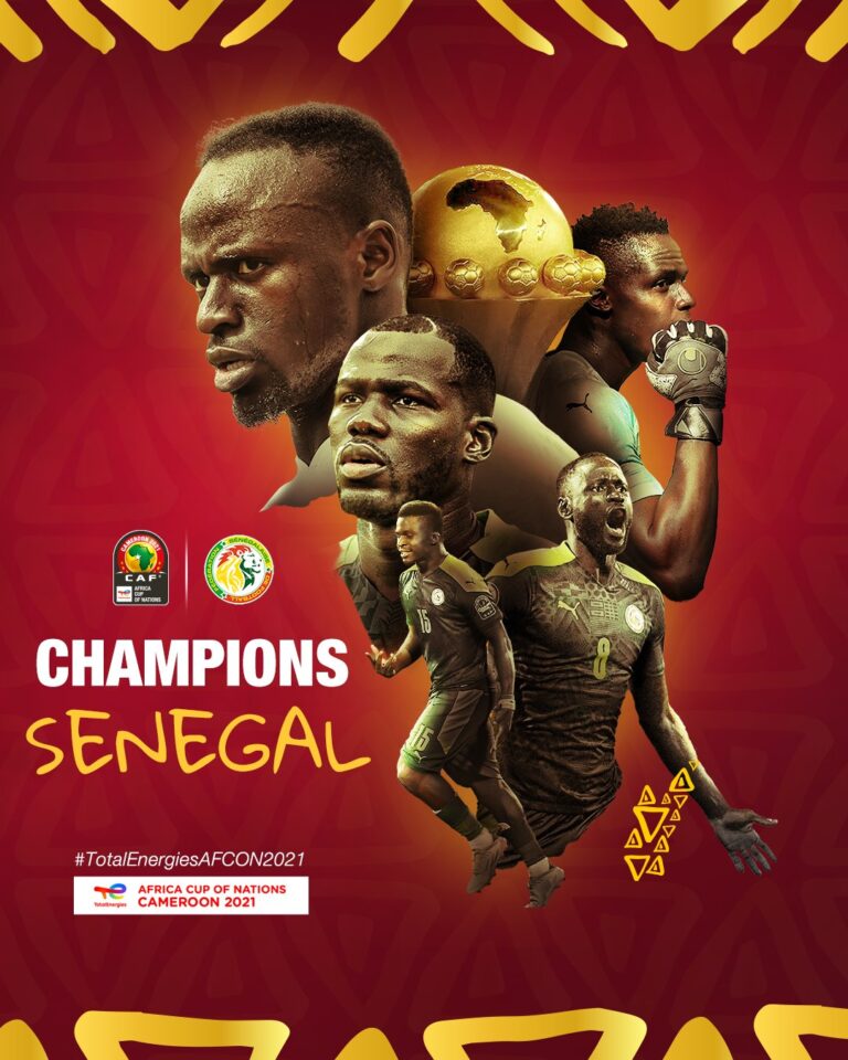 Football-AFCON Final 2022: Senegal Are African Champions; Beat Egypt on Penalties