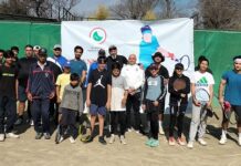 ITC Tennis League; Feb. 2022: Adnan & Abdul Wasay Winners