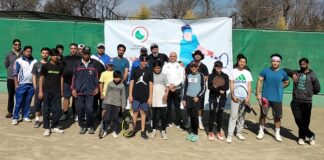 ITC Tennis League; Feb. 2022: Adnan & Abdul Wasay Winners