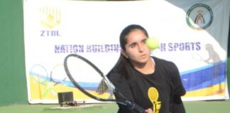 Subh-e-Nau Ladies National Tennis 2022: Day 1